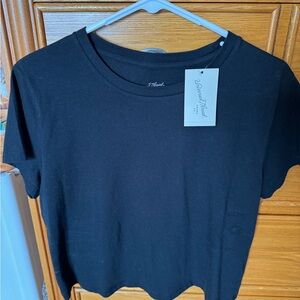 Women's Black T-Shirt by Universal Thread